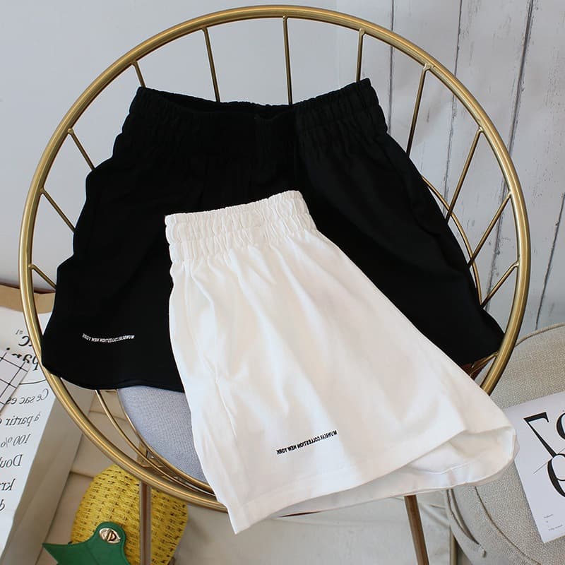 Trousers for students, summer Japanese shorts for leisure, high waist 2