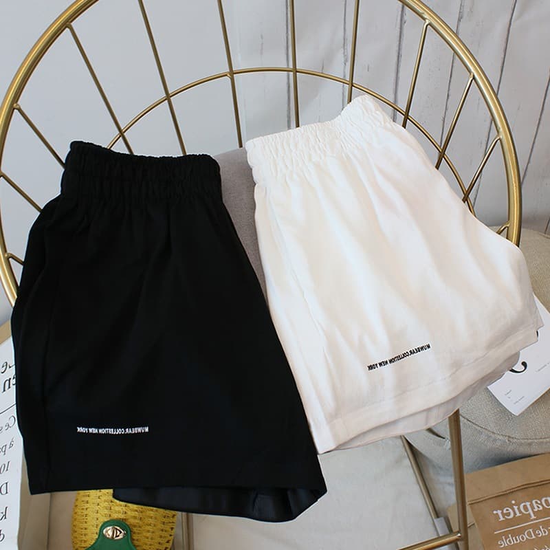 Trousers for students, summer Japanese shorts for leisure, high waist 3