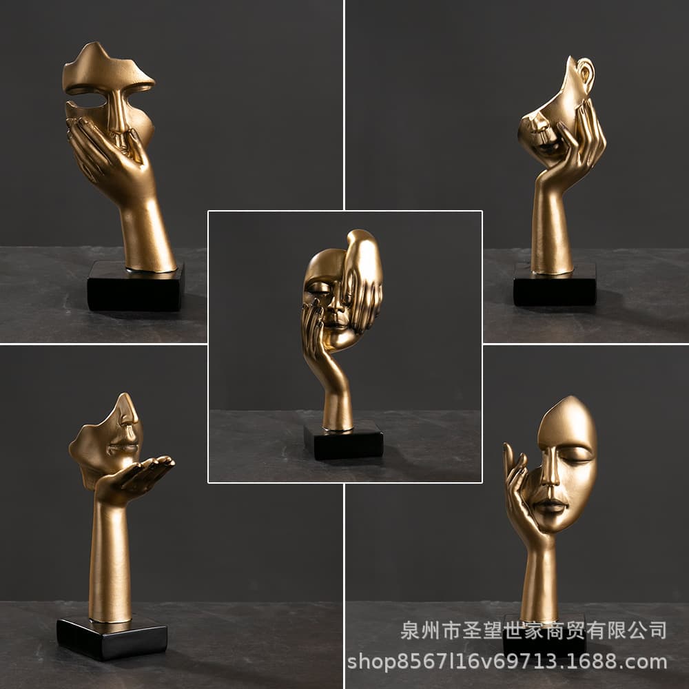 (Cross-border trading), resin decor, decorations for office for living room, European style, simple and elegant design 2