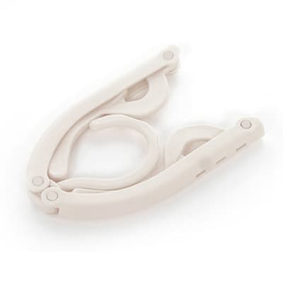 Plastic handheld travel hanger for traveling, shoe last to go out, socks, small drying rack 7
