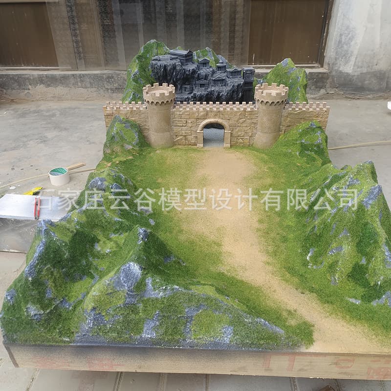 Topography sand table model production manufacturer scene map highway planning industrial agricultural construction manufacturer 3