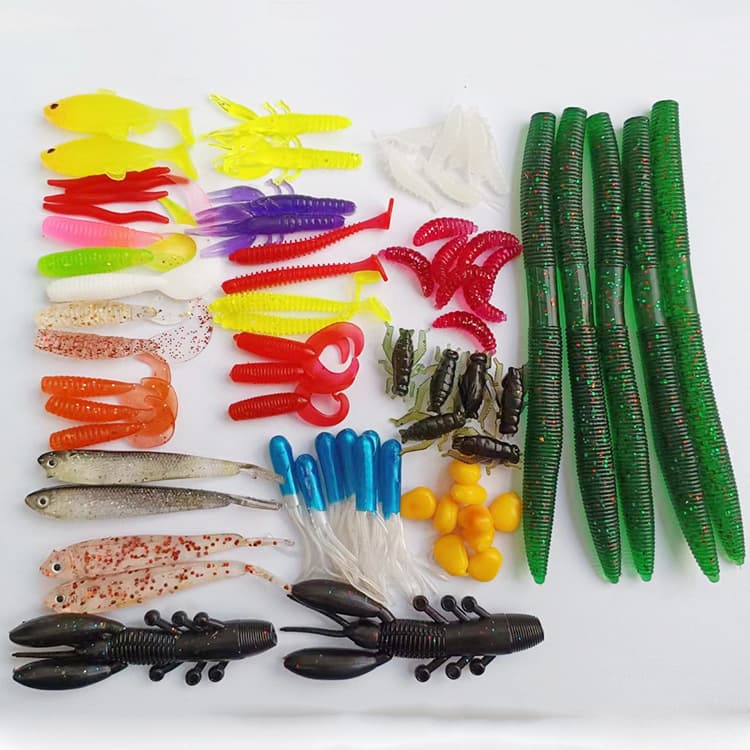 Luya bait 439 pieces of multi -swimming bait hard bait hard bait sequins multi -section of fish cross -border fishing gear fake bait set 4