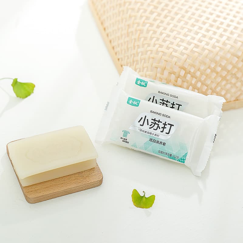 Hygienic transparent harmless laundry soap strongly flavoured, 102G 3