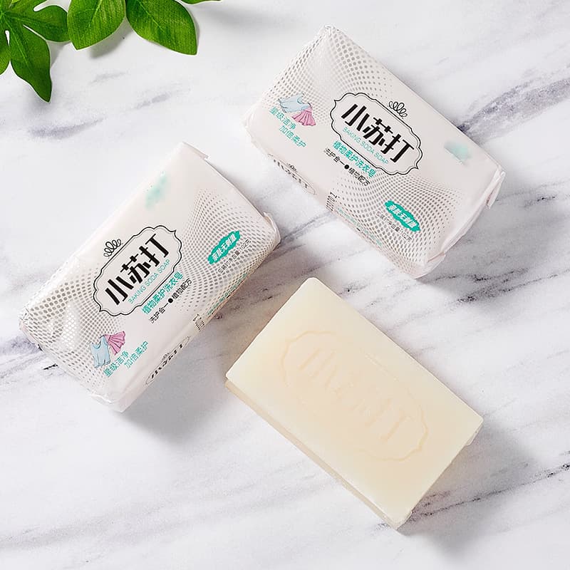 Hygienic transparent harmless laundry soap strongly flavoured, 102G 1