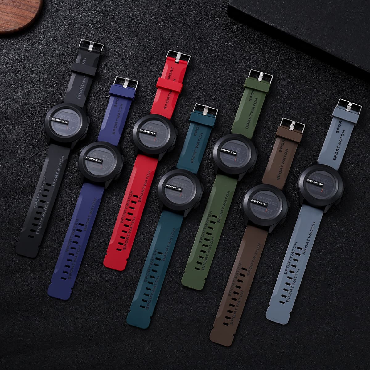 (Cross-border trading), sports dial English style, fashionable travel brand digital watch, British style