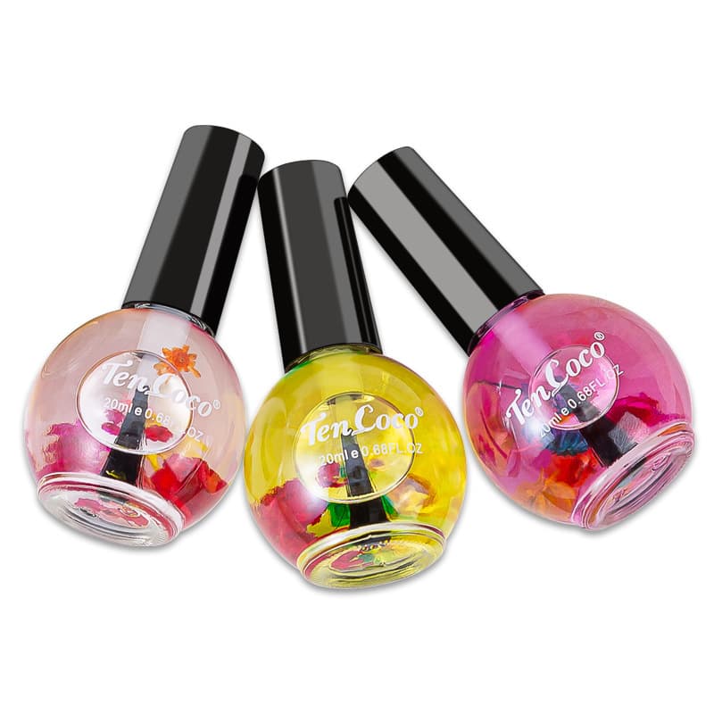 Exfoliating finger oil, gel polish for nails, medical nutritive solution, nourishing oil for manicure 5