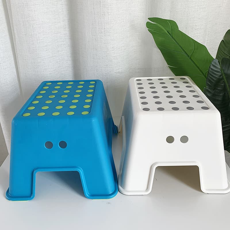 Plastic stool dining table stool to change shoe stool children's low stool bathroom stool square stool fashion small bench A anti -slip stool 4