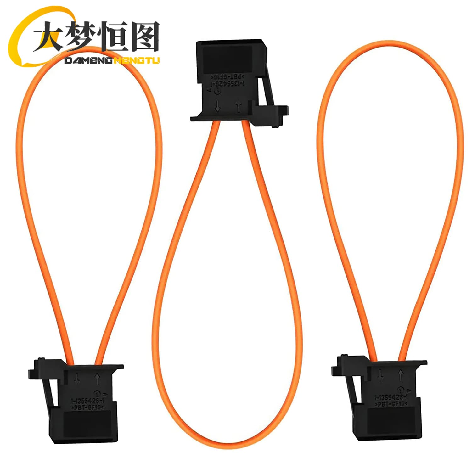 MOST automotive plastic fiber jumper loop loop audio audio test loop male loop 2