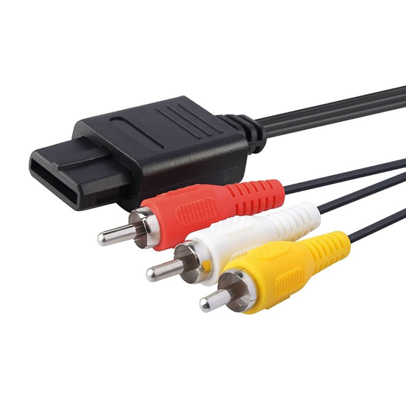 Applicable Nintendo N64NGCAV line high -quality audio video AV cable N64 extended line gaming machine accessories 5