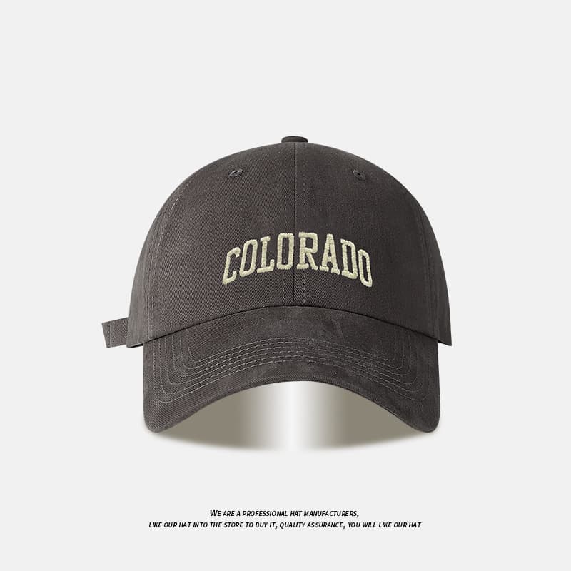 Demi-season hat, retro baseball cap, Korean style, with embroidery, American style 5