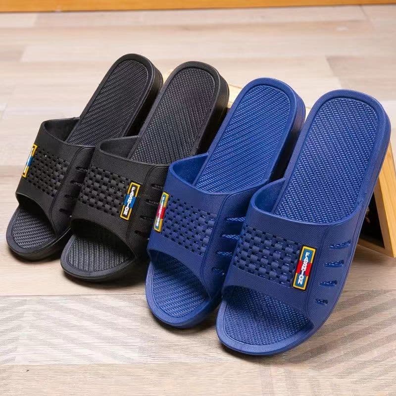 Summer non-slip slippers platform, wear-resistant mule PVC