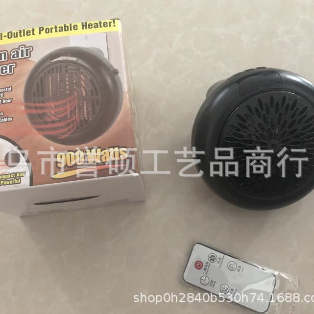Cross -border mini small household heater hot air fan desktop portable wall -mounted round -mounted circular electric heating manufacturers direct sales 2