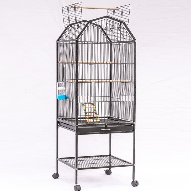 Manufacturers directly offer home metal bird cage wholesale ornamental bird villa parrot cage ironing pet cage wholesale 2