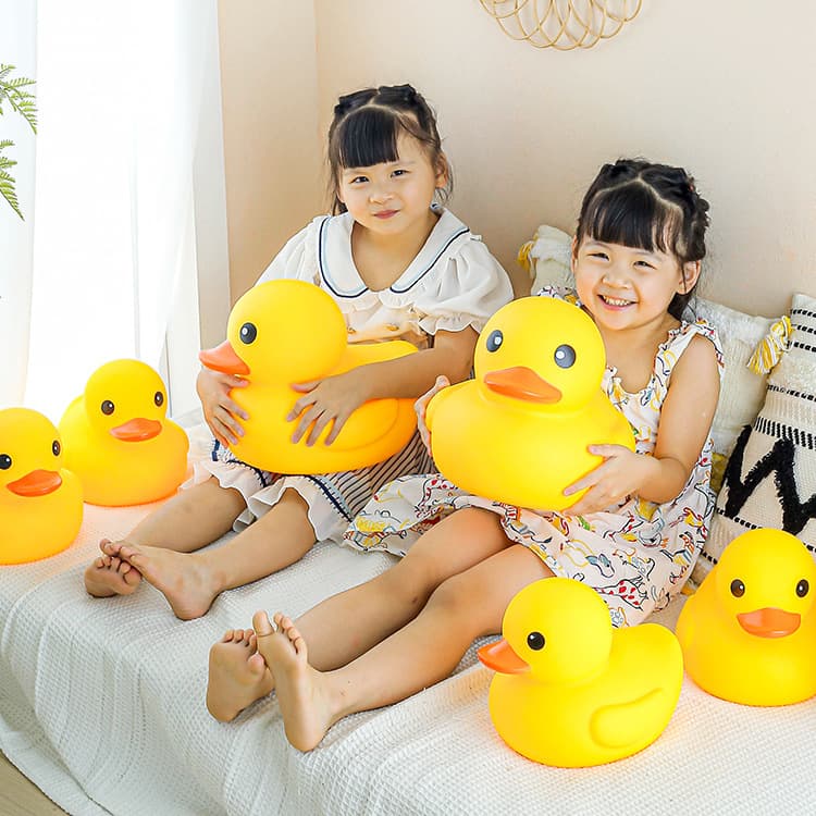B.Duck, big yellow duck, swimming pool for amusement park play in water, toy, Amazon 2