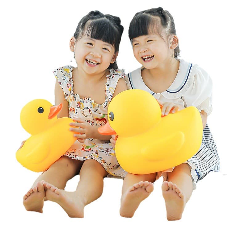 B.Duck, big yellow duck, swimming pool for amusement park play in water, toy, Amazon 5