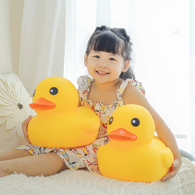 B.Duck, big yellow duck, swimming pool for amusement park play in water, toy, Amazon 1