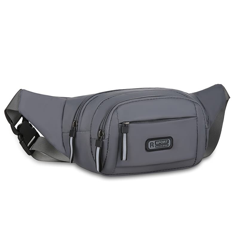 Sports universal waterproof capacious belt bag for men and women 3