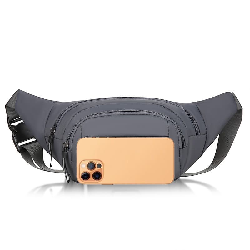 Sports universal waterproof capacious belt bag for men and women 5