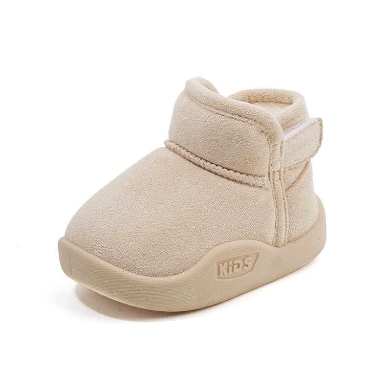 Children's snow boots plus velvet thickened warm bottom baby winter shoes boys big cotton shoes little girl cotton boots wholesale 2