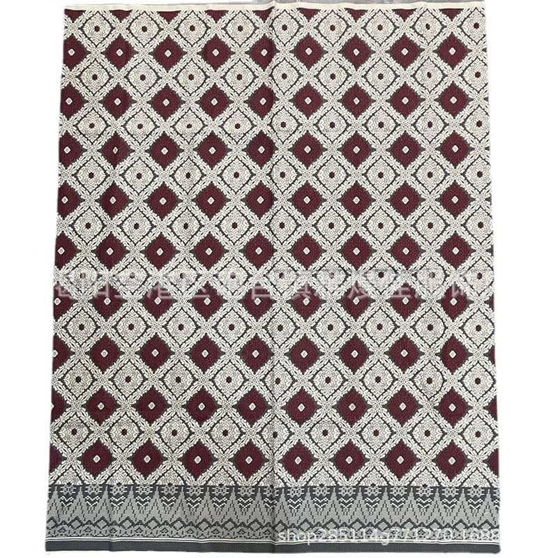 [Ladies Fashion Print Ethnic Batik Longi Dress Sarong Dress] 5