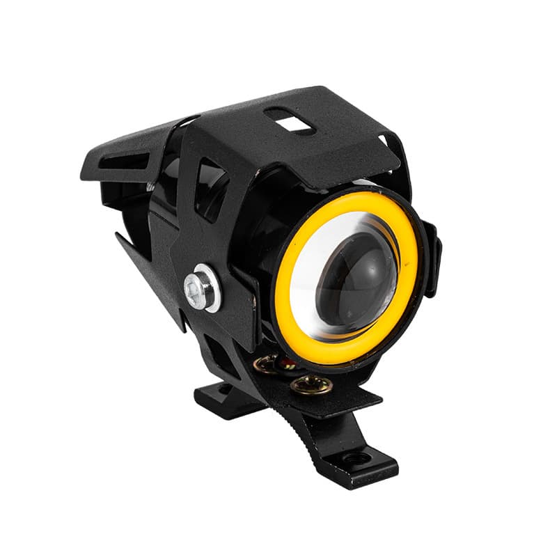 Small LED lights with laser, modified headlights 5