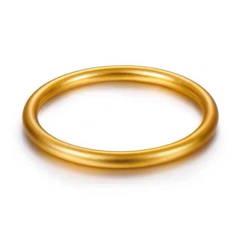 Women's bracelet, golden gold bracelet, does not fade 5