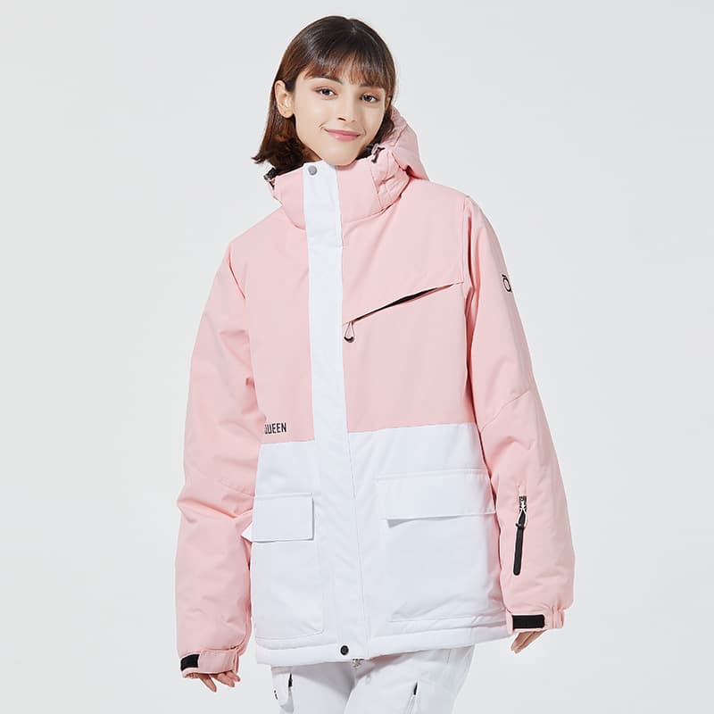 Ski winter windproof water repellent keep warm ski suit, increased thickness 3
