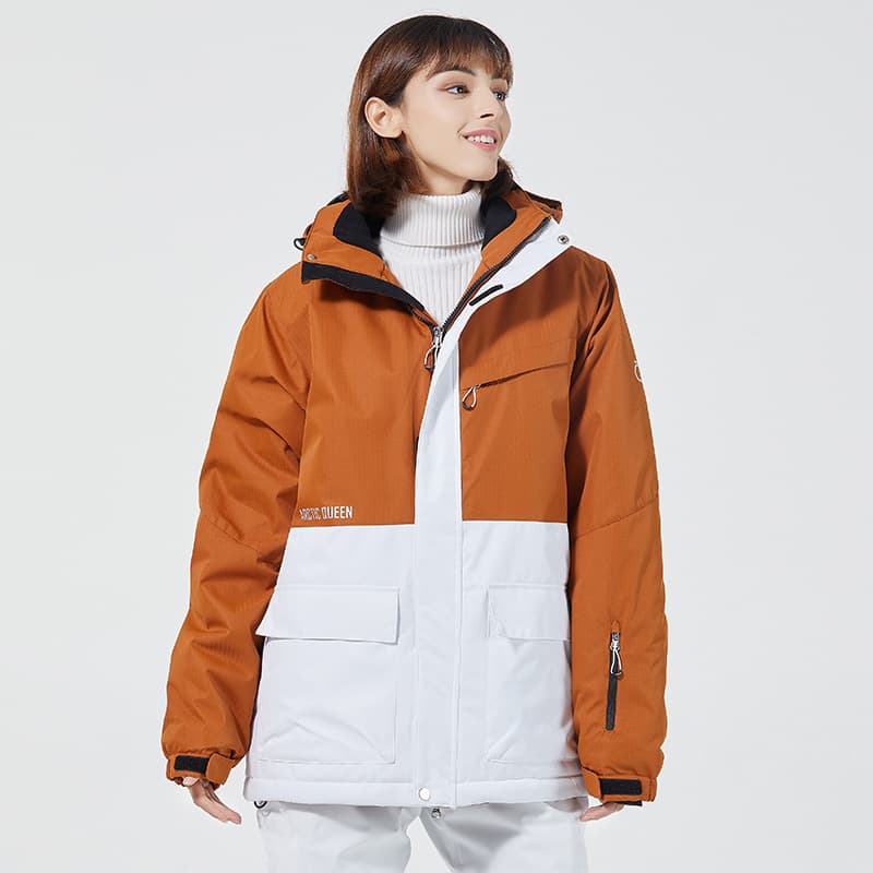 Ski winter windproof water repellent keep warm ski suit, increased thickness 5