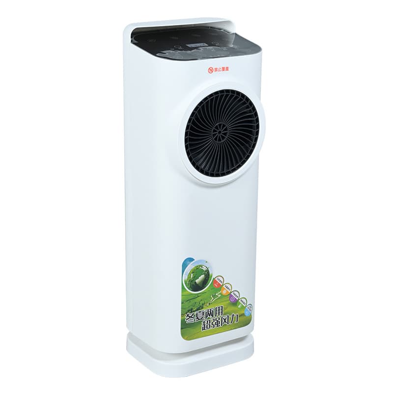 Factory cross-border wholesale 5D mobile vertical leafless water-cooled air conditioner and air heater household silent remote control 5