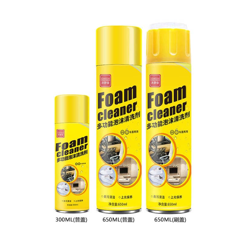 Universal hygienic cleaner from foam, white shoes, detergent, glass cloth, sofa 5