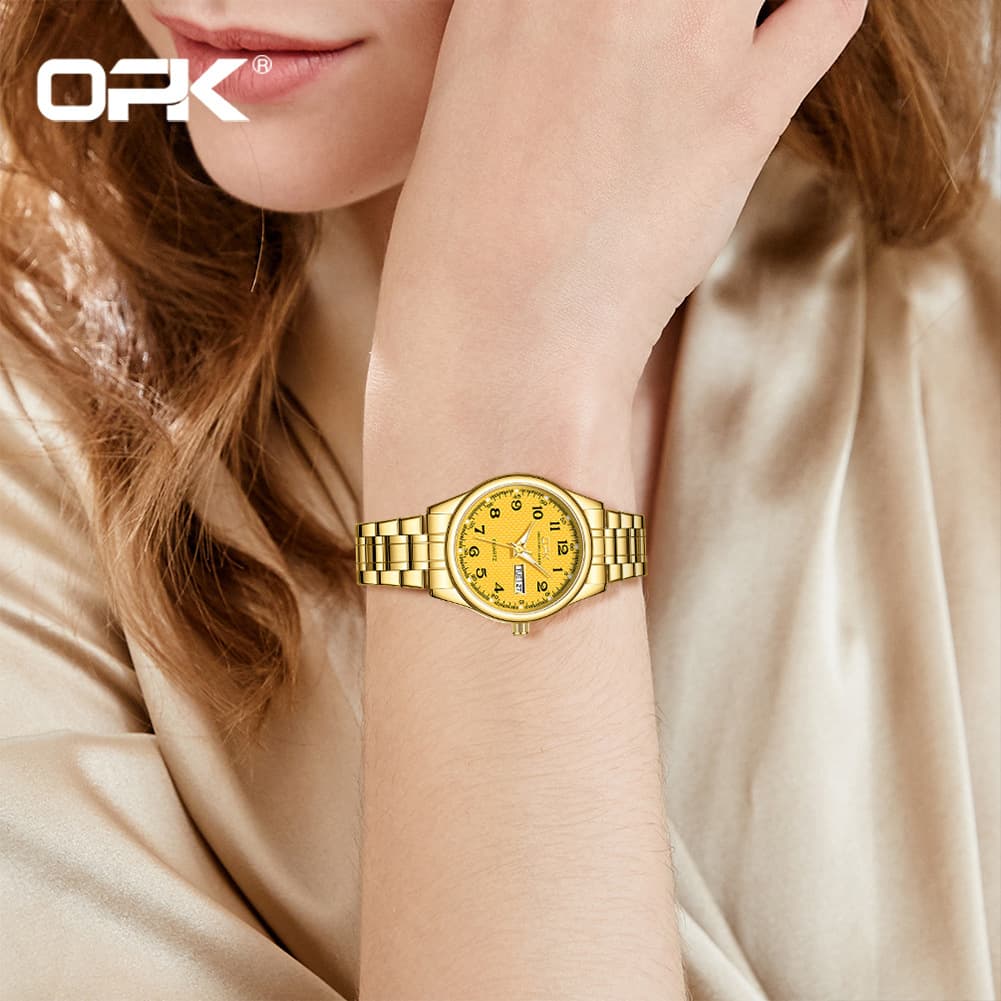 OPK brand watch, a generation of manufacturers wholesale Douyin sells dual calendar Martyr Watch women's watch women's watch 3