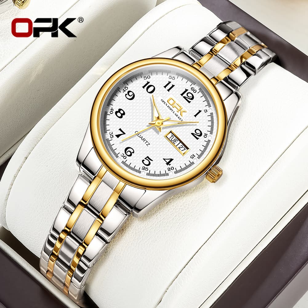 OPK brand watch, a generation of manufacturers wholesale Douyin sells dual calendar Martyr Watch women's watch women's watch