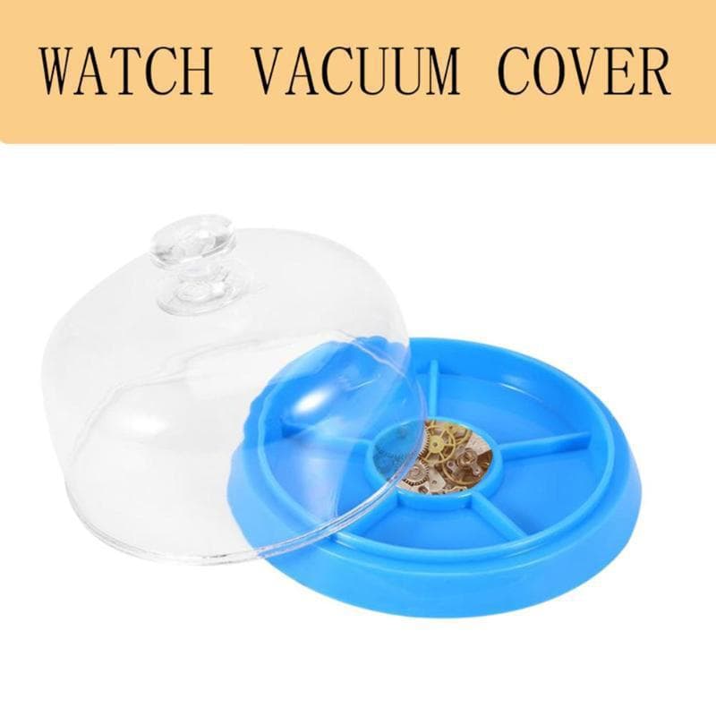Watch repair tools Watch movement parts maintenance dust cover gray cover part box plastic dust box clock watch 4