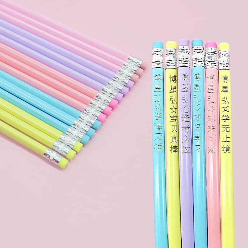 Triangular children's eraser for students, stationery painting 2