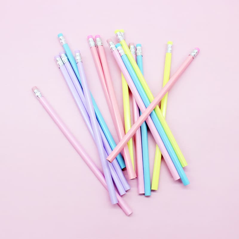 Triangular children's eraser for students, stationery painting 3