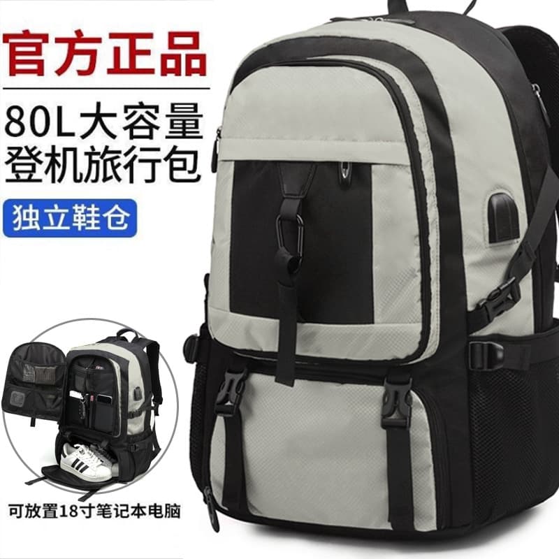 Big capacious backpack for leisure, travel bag, waterproof bag 3