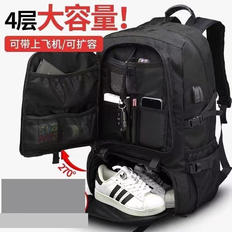 Big capacious backpack for leisure, travel bag, waterproof bag 1