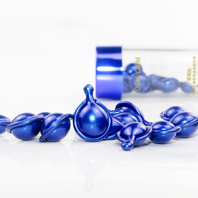 Copper serum, cosmetic essence, anti-age capsule for face, anti-wrinkle 4