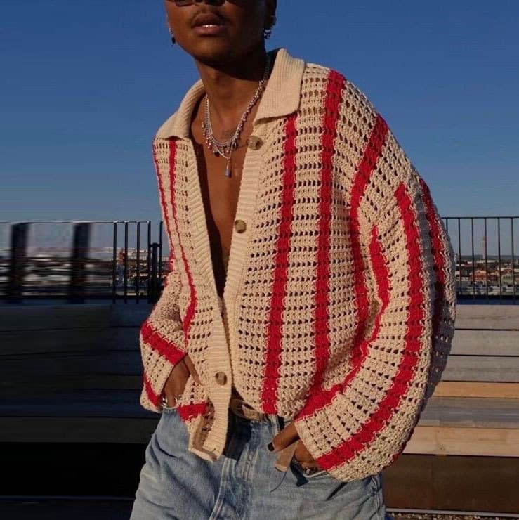 Knitted small cardigan, design sweater, jacket, Amazon, trend of season 4