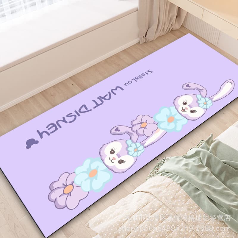 Cute cartoon carpet, strawberry for bedroom, internet celebrity 8