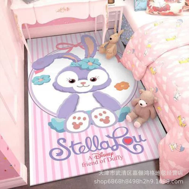 Cute cartoon carpet, strawberry for bedroom, internet celebrity 9