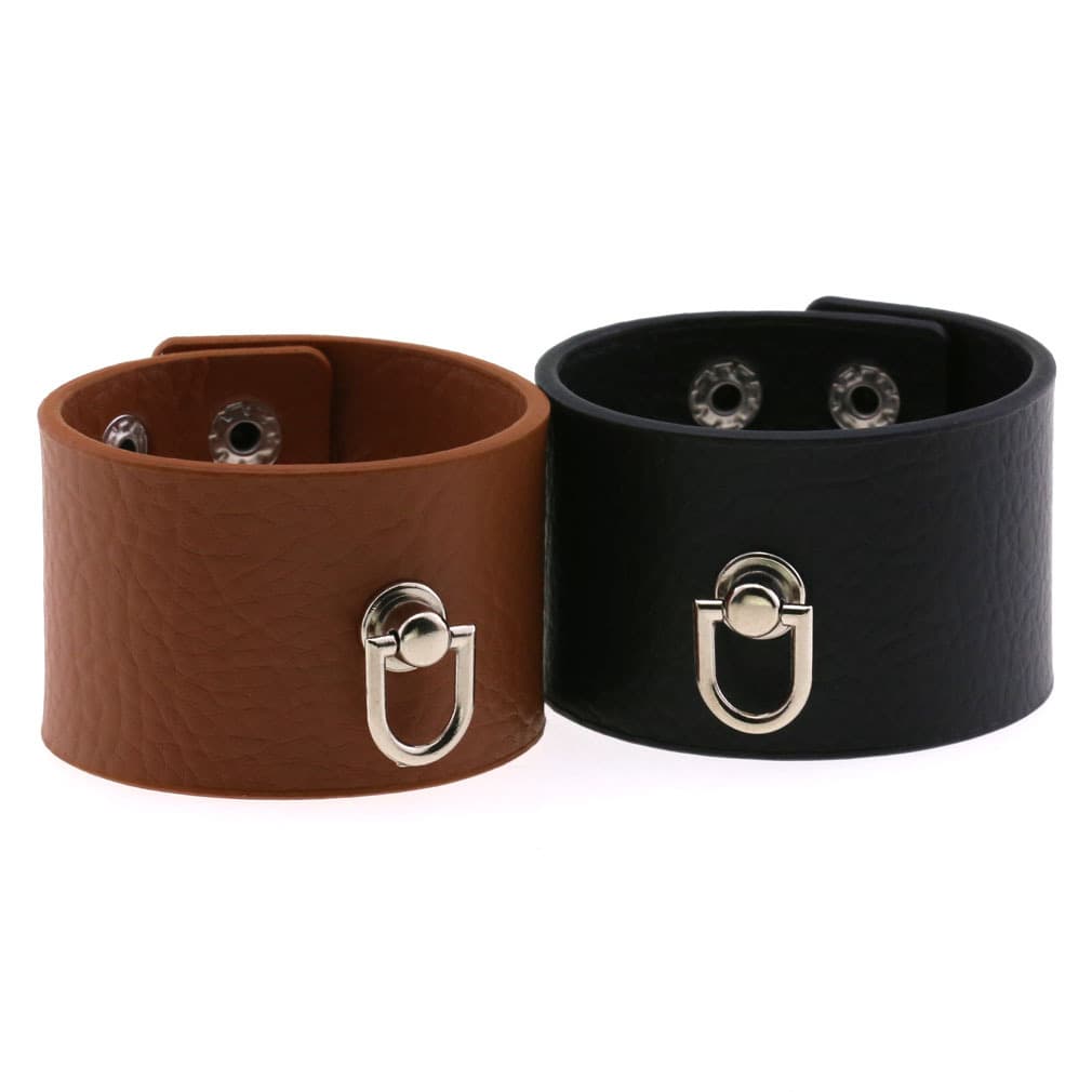 Trend polyurethane bracelet stainless steel, simple and elegant design, punk style 5