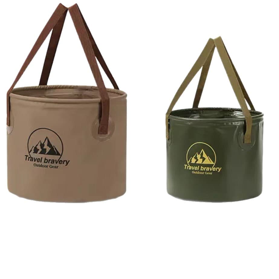 Handheld capacious bucket for traveling for laundry for camping 5
