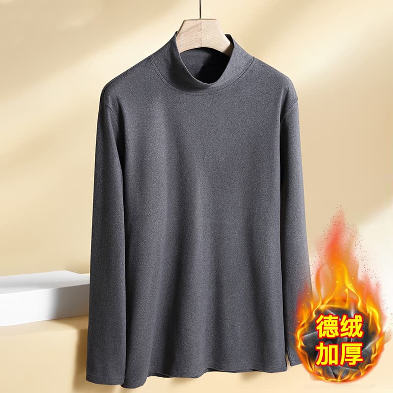 Thin velvet men's high quality keep warm pijama, autumn thermal underwear, direct factory sales 2