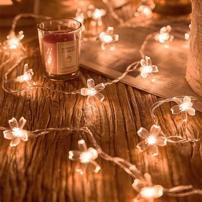 Santa Claus String Lantern Festival LED Lantern Lantern Christmas Tree Lantern Outdoor Decoration Battery Light Light Cross -border 9