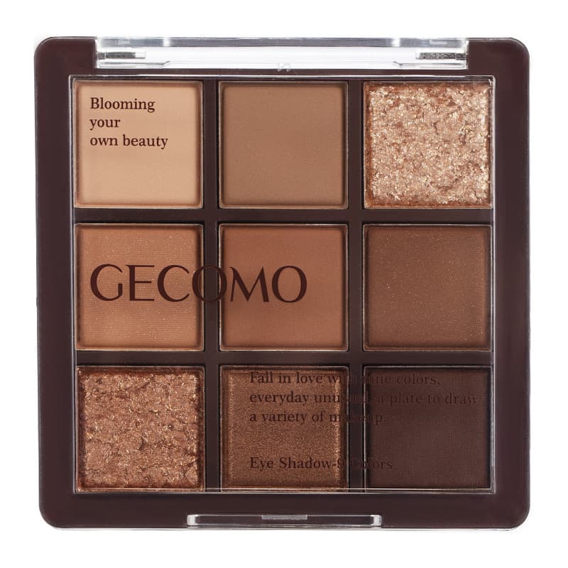 Acrylic Matte Brightening Eyeshadow Palette - Earth Tones 5