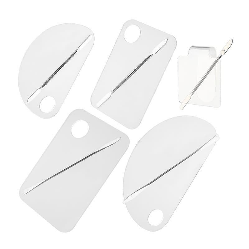 (Cross-border trading), palette stainless steel for manicure, set, foundation painting, cosmetic makeup primer 5
