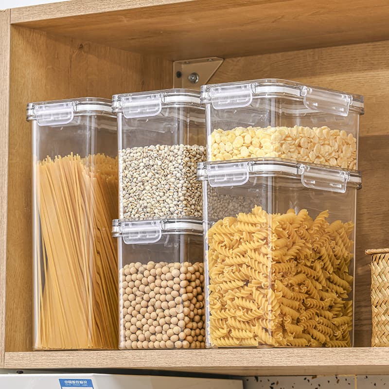 Mai Baolong Food -grade Plastic Transparent Fresh Box refrigerator refrigerator frozen grain miscellaneous grain storage tank 4