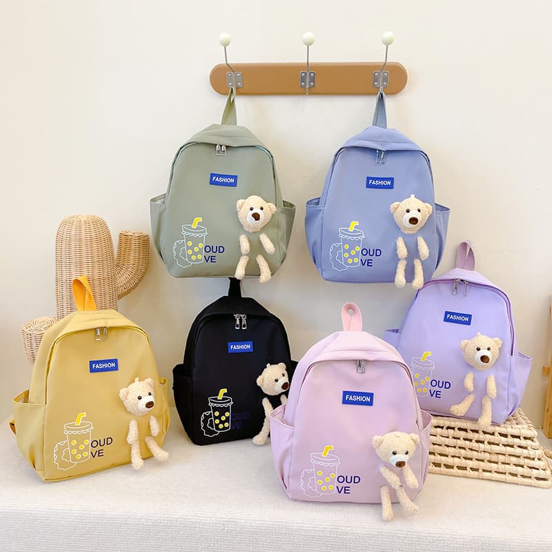 Japanese universal backpack, cartoon cute shoulder bag