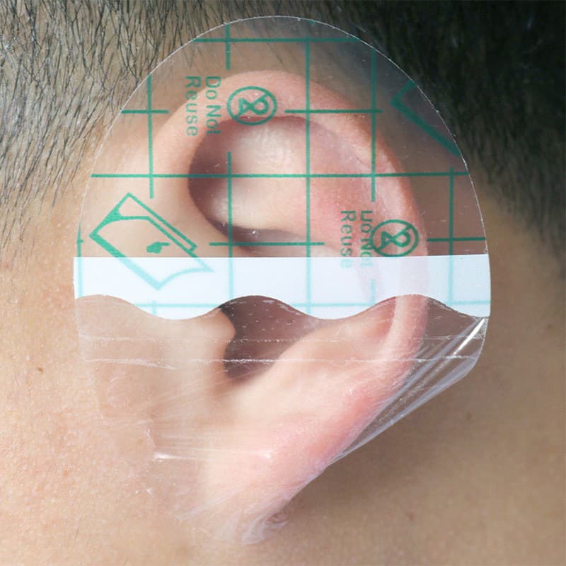 Polyurethane waterproof ears stickers, children's baby hygiene product for head wash for swimming for ears 4